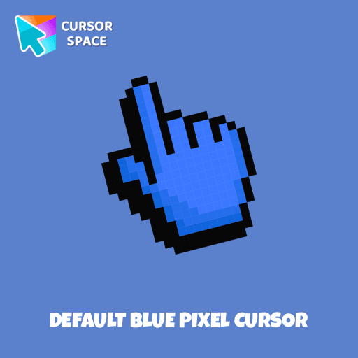 Default Blue Pixel cursor pointer cursor